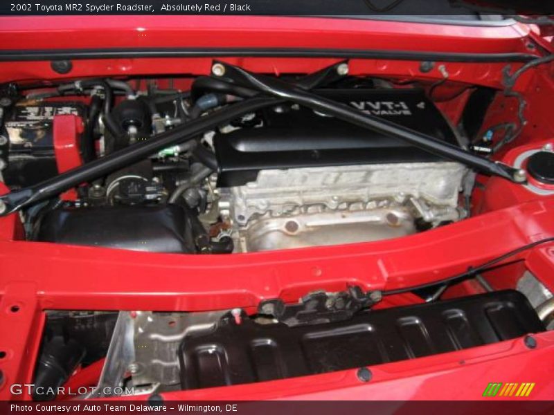 Absolutely Red / Black 2002 Toyota MR2 Spyder Roadster
