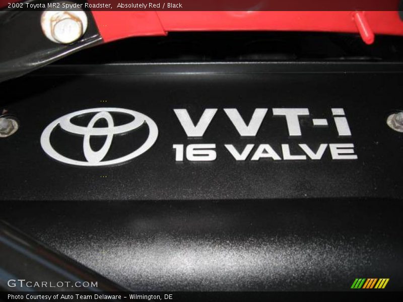 Absolutely Red / Black 2002 Toyota MR2 Spyder Roadster