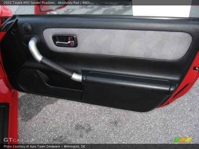 Absolutely Red / Black 2002 Toyota MR2 Spyder Roadster