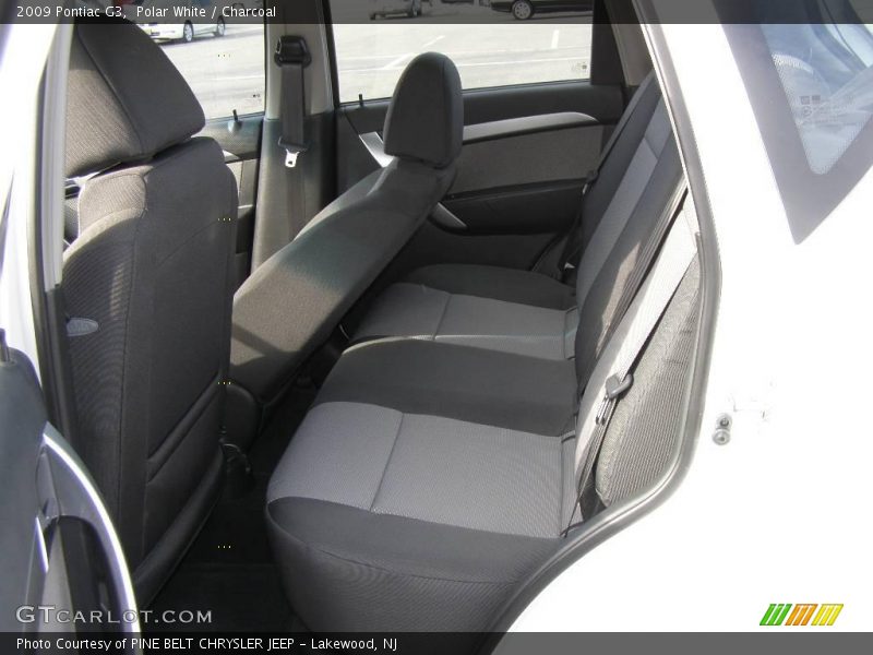 Polar White / Charcoal 2009 Pontiac G3
