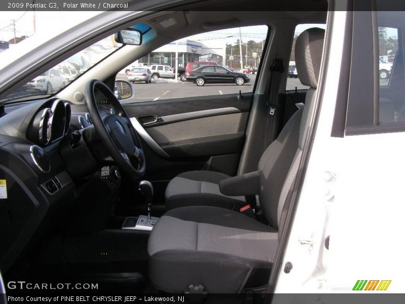 Polar White / Charcoal 2009 Pontiac G3