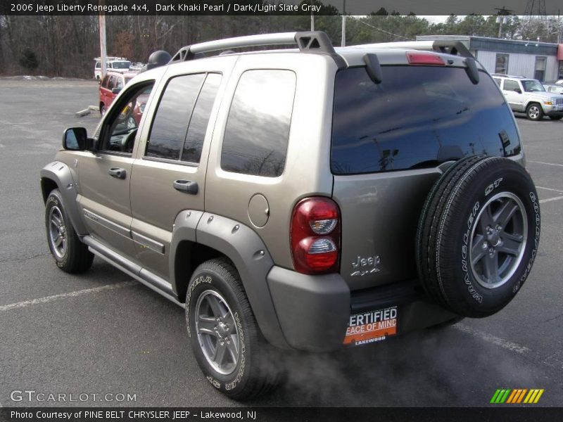 Dark Khaki Pearl / Dark/Light Slate Gray 2006 Jeep Liberty Renegade 4x4