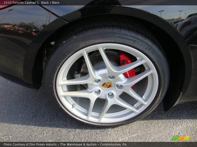 Black / Black 2010 Porsche Cayman S