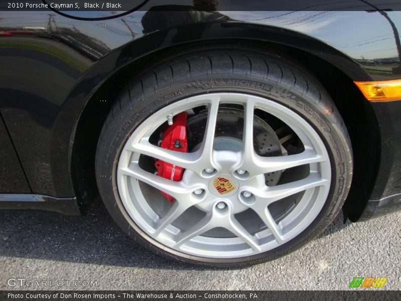 Black / Black 2010 Porsche Cayman S