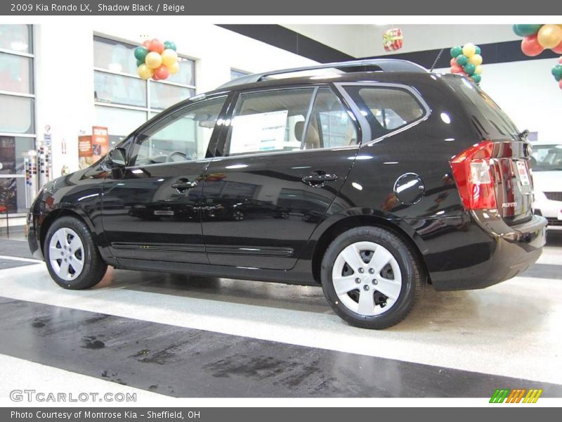 Shadow Black / Beige 2009 Kia Rondo LX