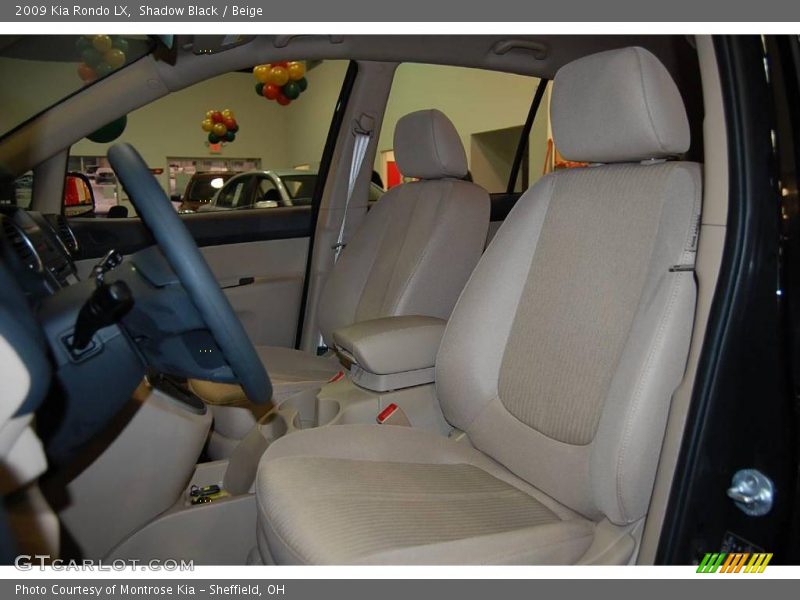 Shadow Black / Beige 2009 Kia Rondo LX