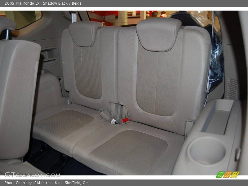 Shadow Black / Beige 2009 Kia Rondo LX
