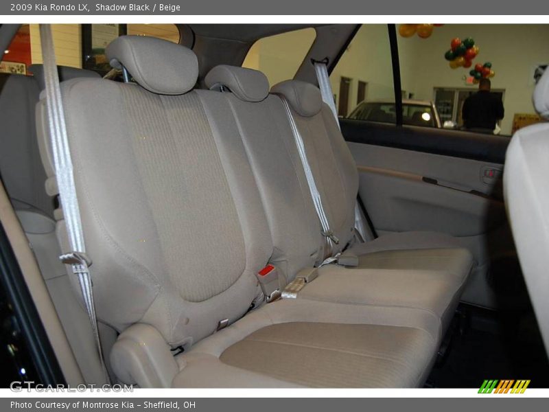 Shadow Black / Beige 2009 Kia Rondo LX
