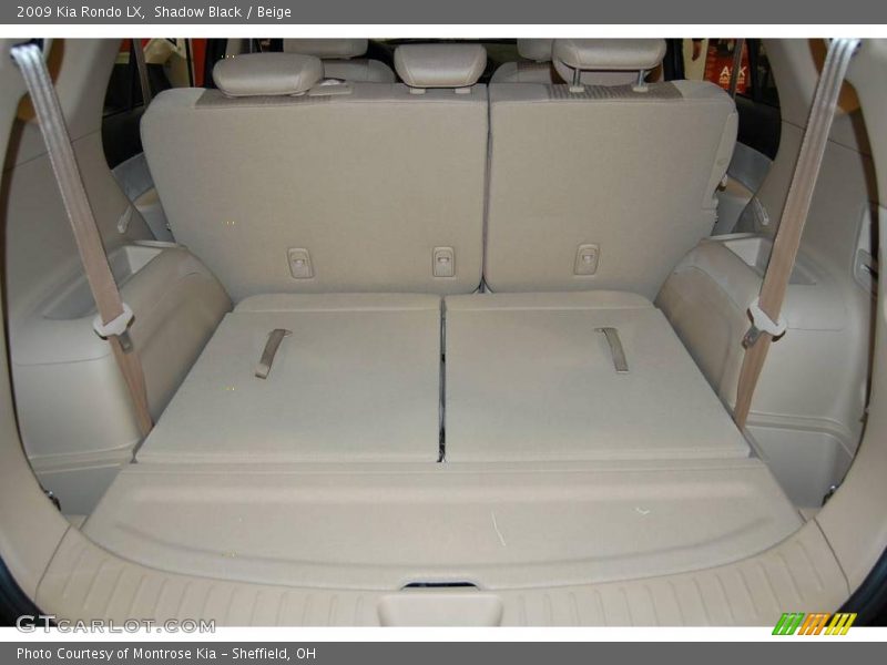 Shadow Black / Beige 2009 Kia Rondo LX