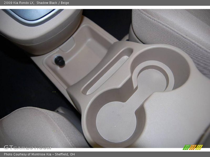Shadow Black / Beige 2009 Kia Rondo LX