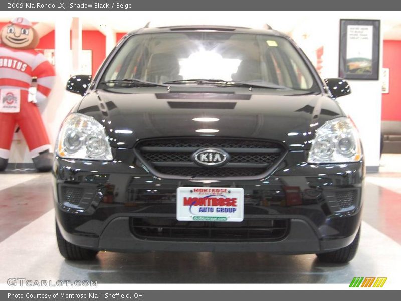 Shadow Black / Beige 2009 Kia Rondo LX