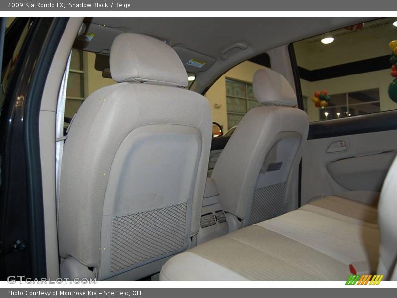 Shadow Black / Beige 2009 Kia Rondo LX