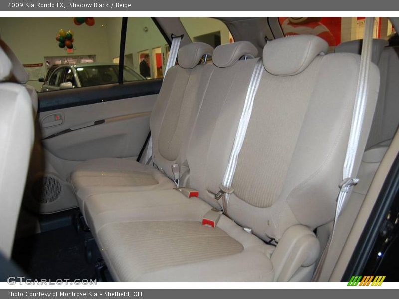 Shadow Black / Beige 2009 Kia Rondo LX