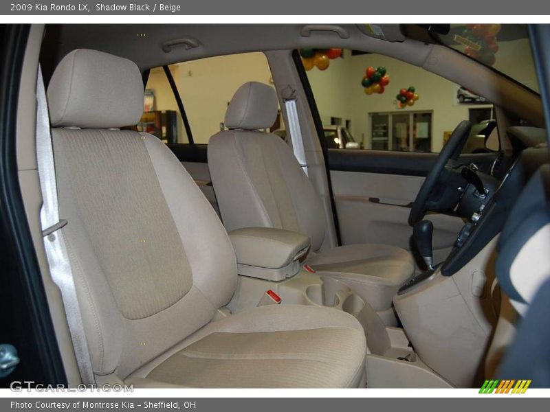 Shadow Black / Beige 2009 Kia Rondo LX
