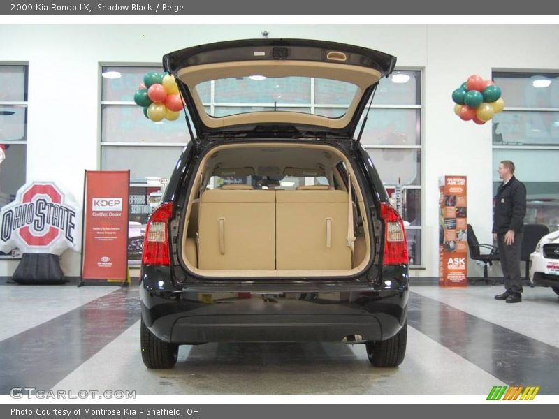 Shadow Black / Beige 2009 Kia Rondo LX