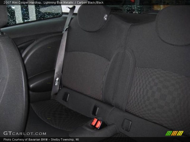 Lightning Blue Metallic / Carbon Black/Black 2007 Mini Cooper Hardtop