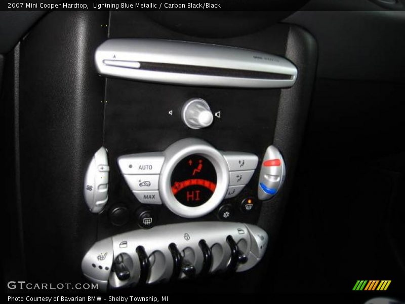 Lightning Blue Metallic / Carbon Black/Black 2007 Mini Cooper Hardtop