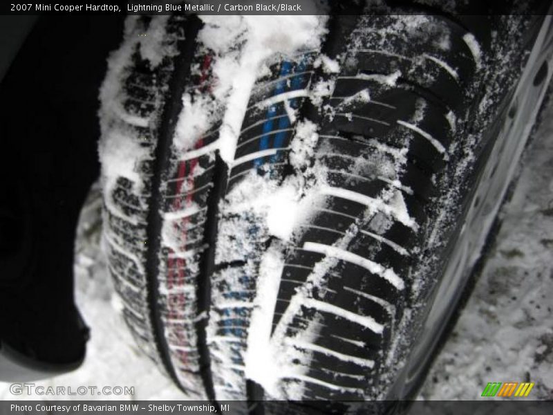 Lightning Blue Metallic / Carbon Black/Black 2007 Mini Cooper Hardtop