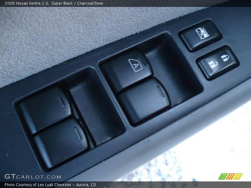 Super Black / Charcoal/Steel 2008 Nissan Sentra 2.0