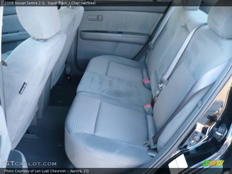 Super Black / Charcoal/Steel 2008 Nissan Sentra 2.0
