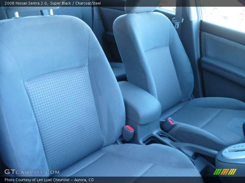 Super Black / Charcoal/Steel 2008 Nissan Sentra 2.0