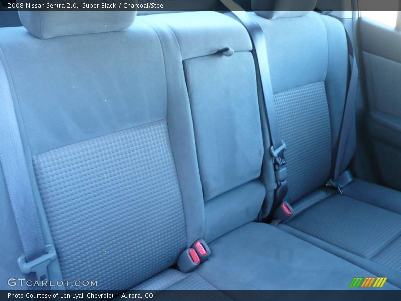 Super Black / Charcoal/Steel 2008 Nissan Sentra 2.0