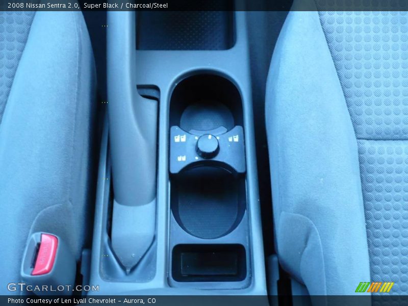 Super Black / Charcoal/Steel 2008 Nissan Sentra 2.0