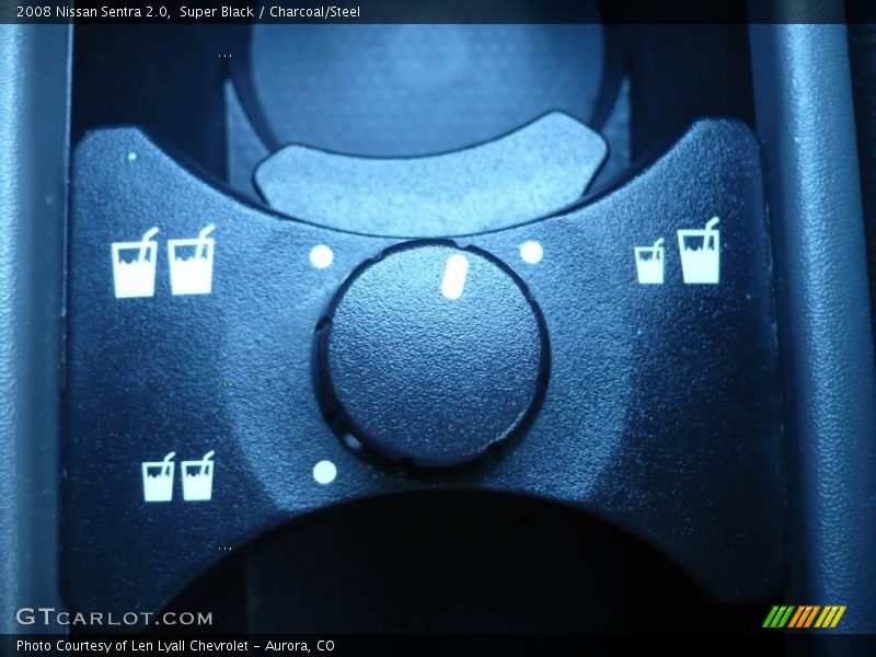 Super Black / Charcoal/Steel 2008 Nissan Sentra 2.0
