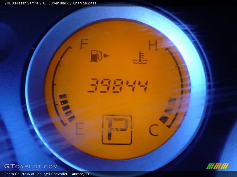 Super Black / Charcoal/Steel 2008 Nissan Sentra 2.0