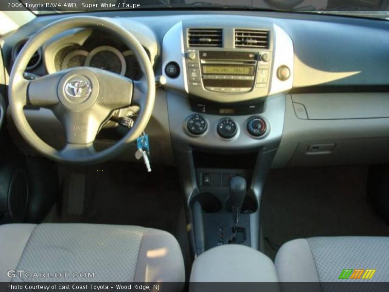 Super White / Taupe 2006 Toyota RAV4 4WD