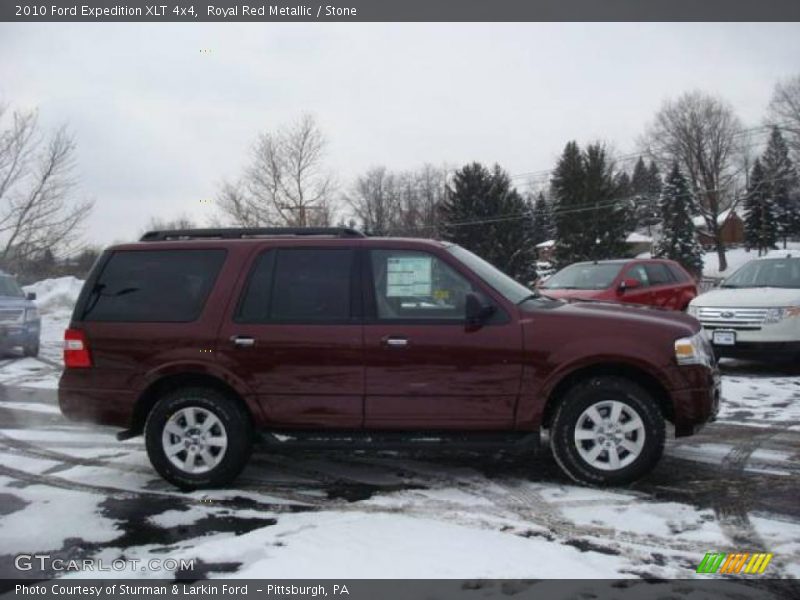 Royal Red Metallic / Stone 2010 Ford Expedition XLT 4x4