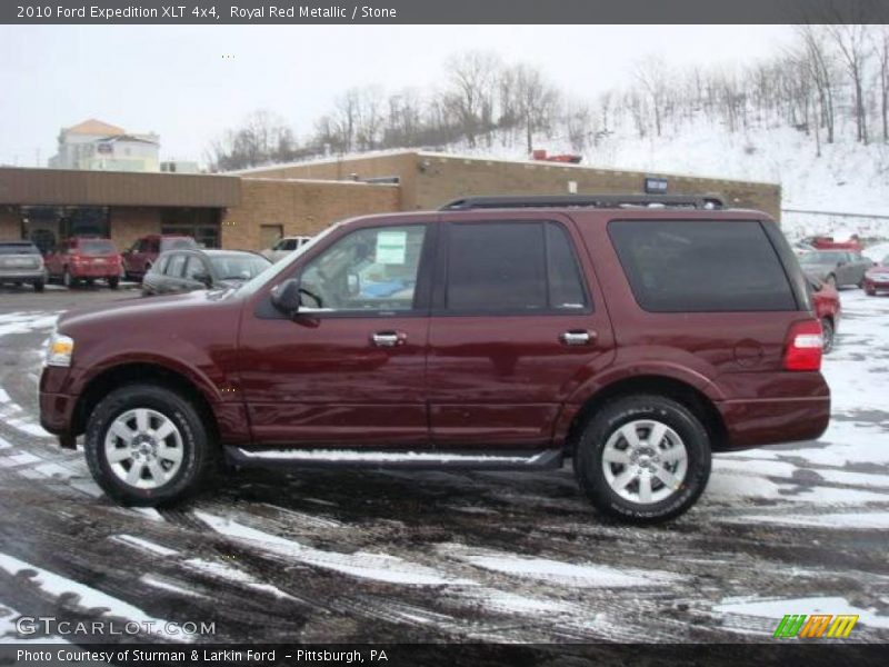 Royal Red Metallic / Stone 2010 Ford Expedition XLT 4x4