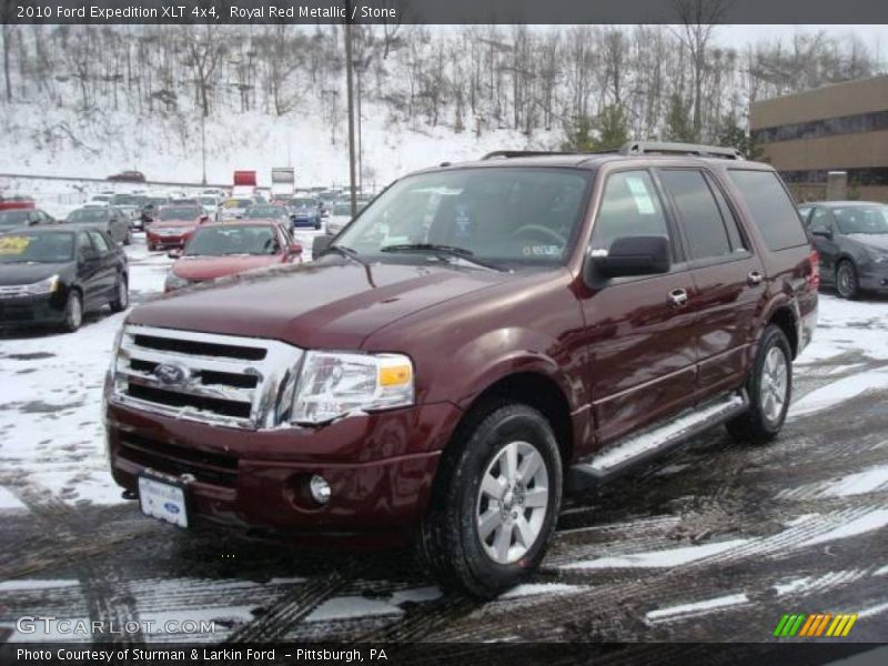 Royal Red Metallic / Stone 2010 Ford Expedition XLT 4x4