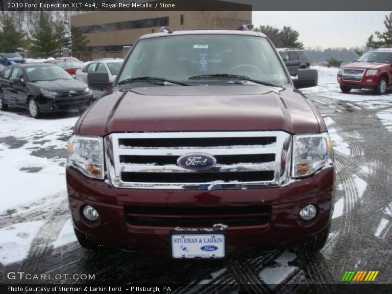Royal Red Metallic / Stone 2010 Ford Expedition XLT 4x4