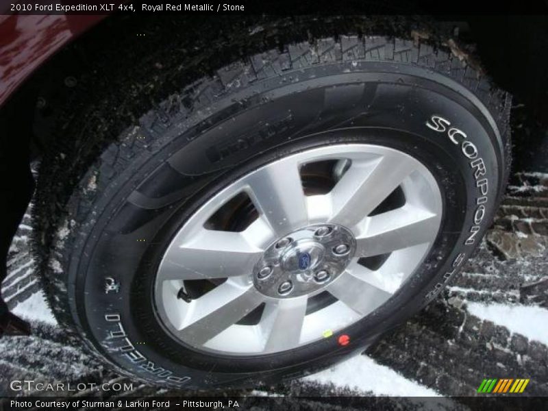 Royal Red Metallic / Stone 2010 Ford Expedition XLT 4x4
