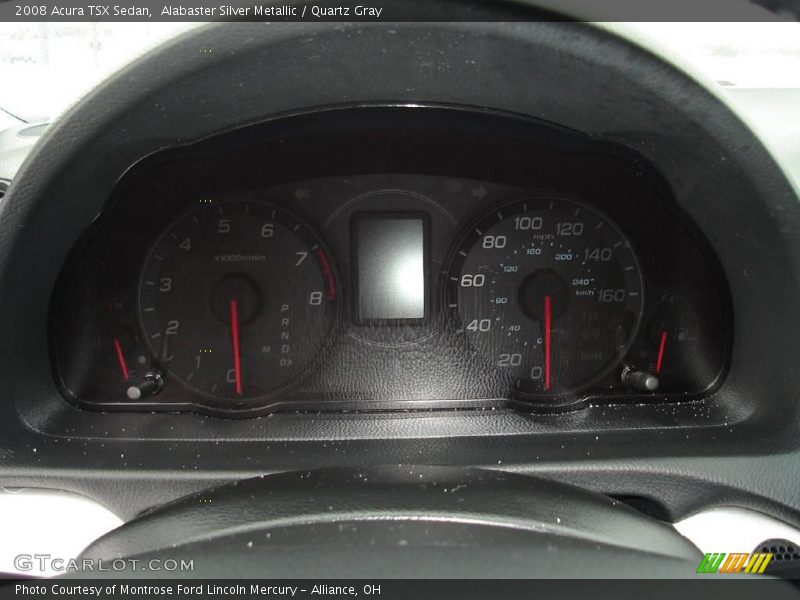 Alabaster Silver Metallic / Quartz Gray 2008 Acura TSX Sedan