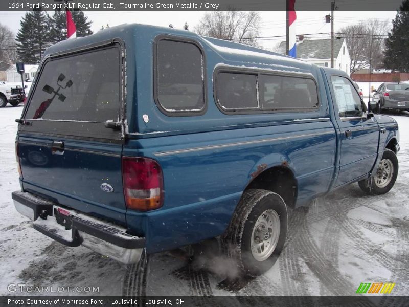 Tourmaline Green Metallic / Grey 1994 Ford Ranger XLT Regular Cab