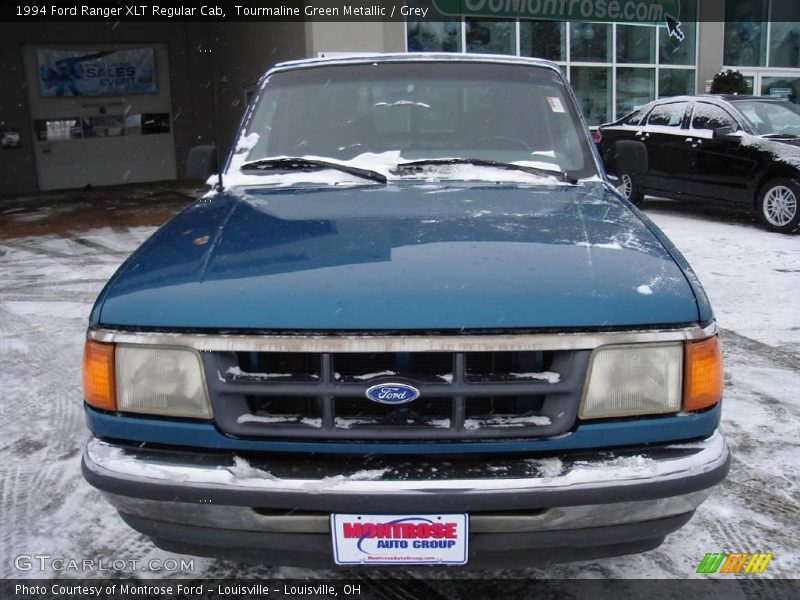 Tourmaline Green Metallic / Grey 1994 Ford Ranger XLT Regular Cab