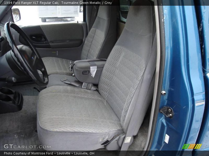 Tourmaline Green Metallic / Grey 1994 Ford Ranger XLT Regular Cab