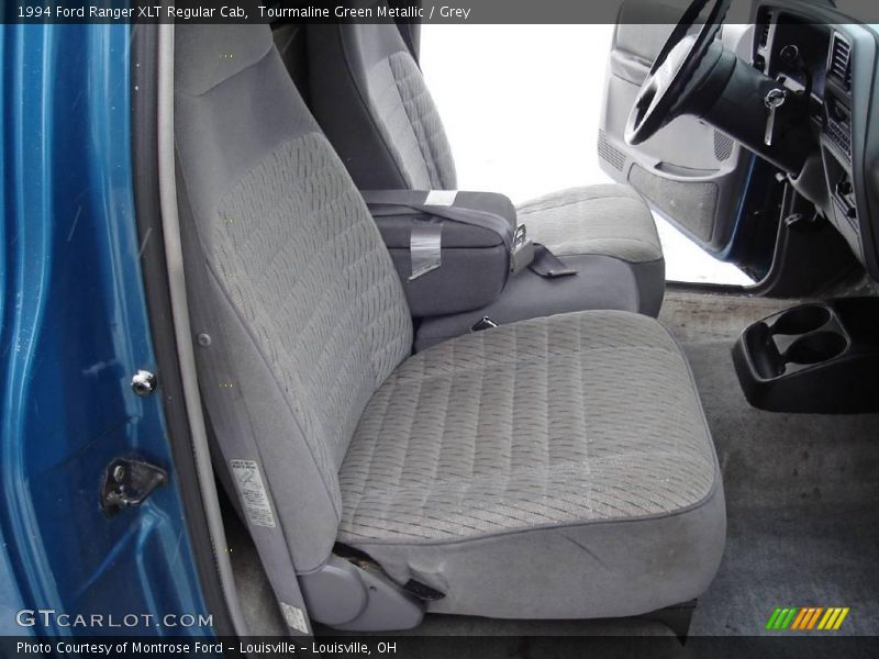 Tourmaline Green Metallic / Grey 1994 Ford Ranger XLT Regular Cab