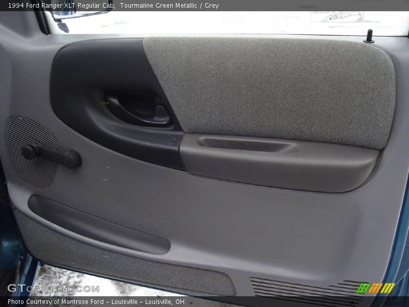 Tourmaline Green Metallic / Grey 1994 Ford Ranger XLT Regular Cab