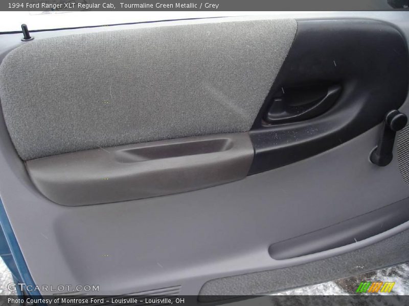 Tourmaline Green Metallic / Grey 1994 Ford Ranger XLT Regular Cab