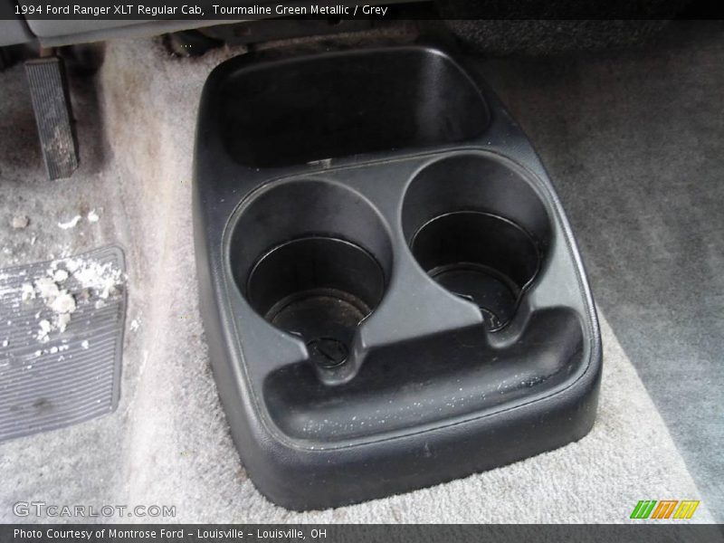 Tourmaline Green Metallic / Grey 1994 Ford Ranger XLT Regular Cab