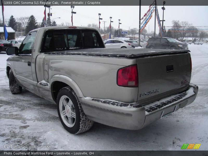 Pewter Metallic / Graphite 1999 GMC Sonoma SLS Regular Cab