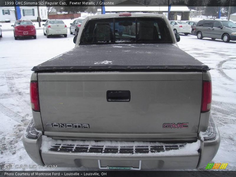 Pewter Metallic / Graphite 1999 GMC Sonoma SLS Regular Cab