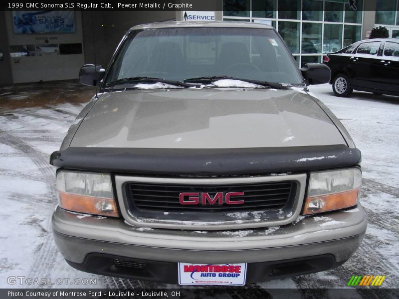 Pewter Metallic / Graphite 1999 GMC Sonoma SLS Regular Cab