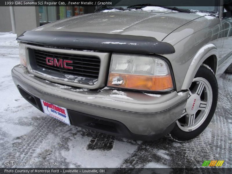 Pewter Metallic / Graphite 1999 GMC Sonoma SLS Regular Cab
