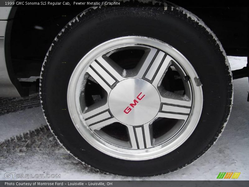 Pewter Metallic / Graphite 1999 GMC Sonoma SLS Regular Cab