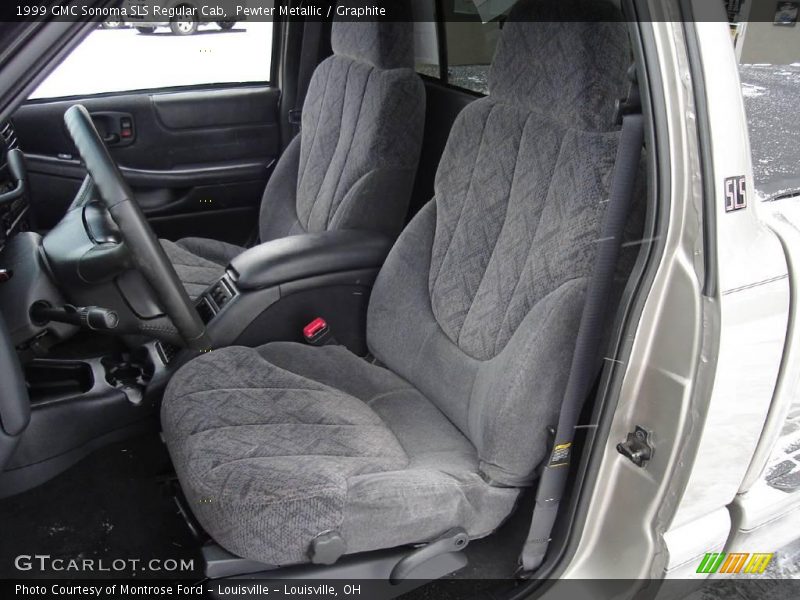 Pewter Metallic / Graphite 1999 GMC Sonoma SLS Regular Cab