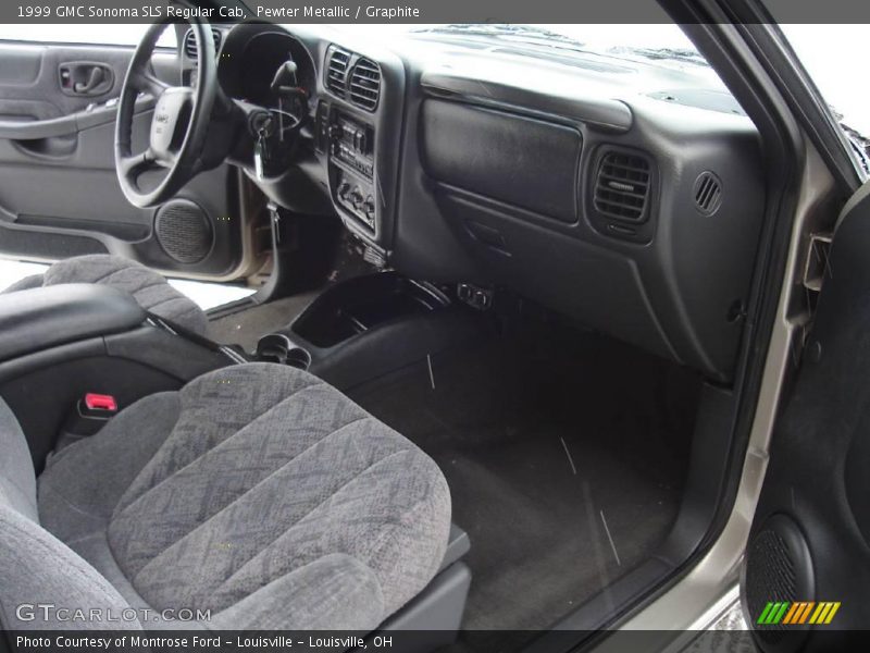 Pewter Metallic / Graphite 1999 GMC Sonoma SLS Regular Cab